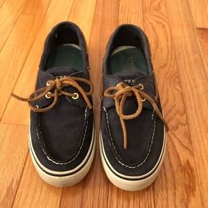 Sperry Top-Sider Navy Blue Boat Shoes